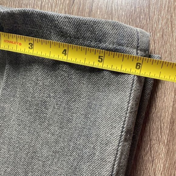 Vintage 1980’s Della-Sport Western Black gray Mom Bareback Jeans 8x30 - Picture 12 of 15